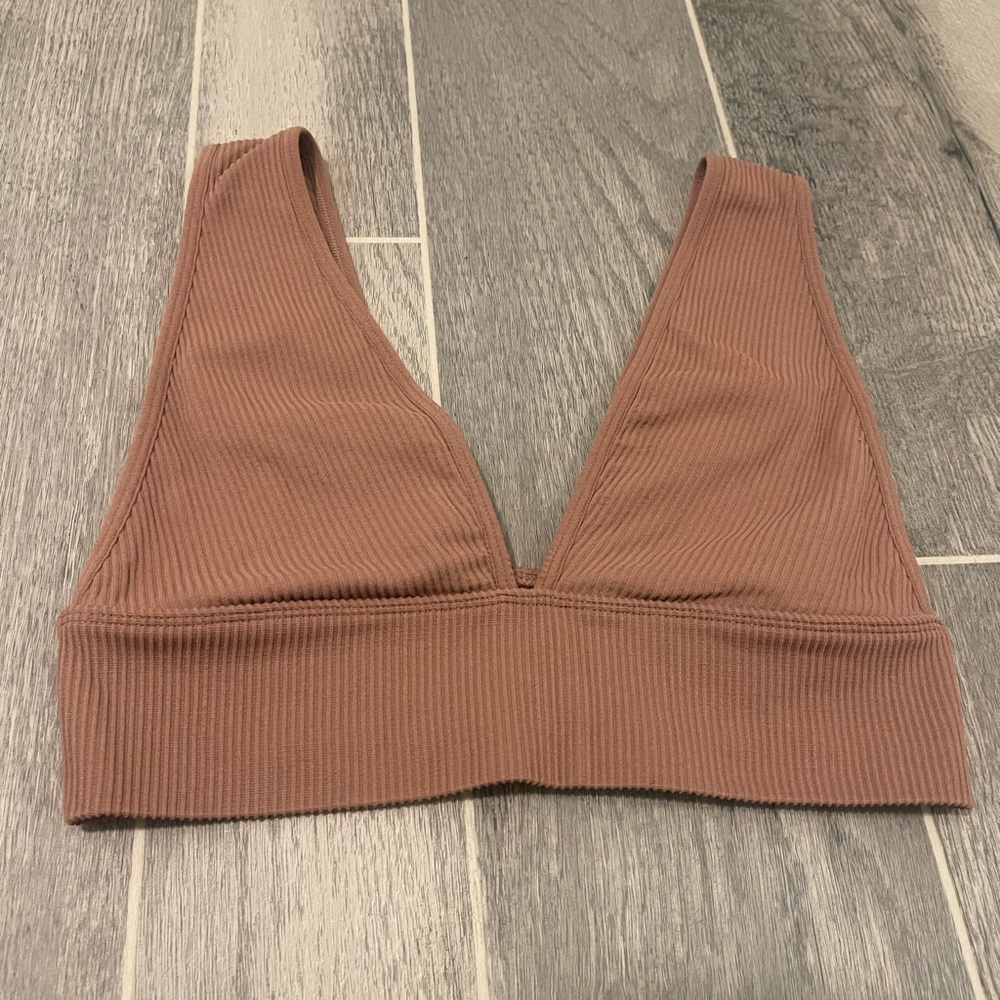 Garage Stella seamless plunge tank top